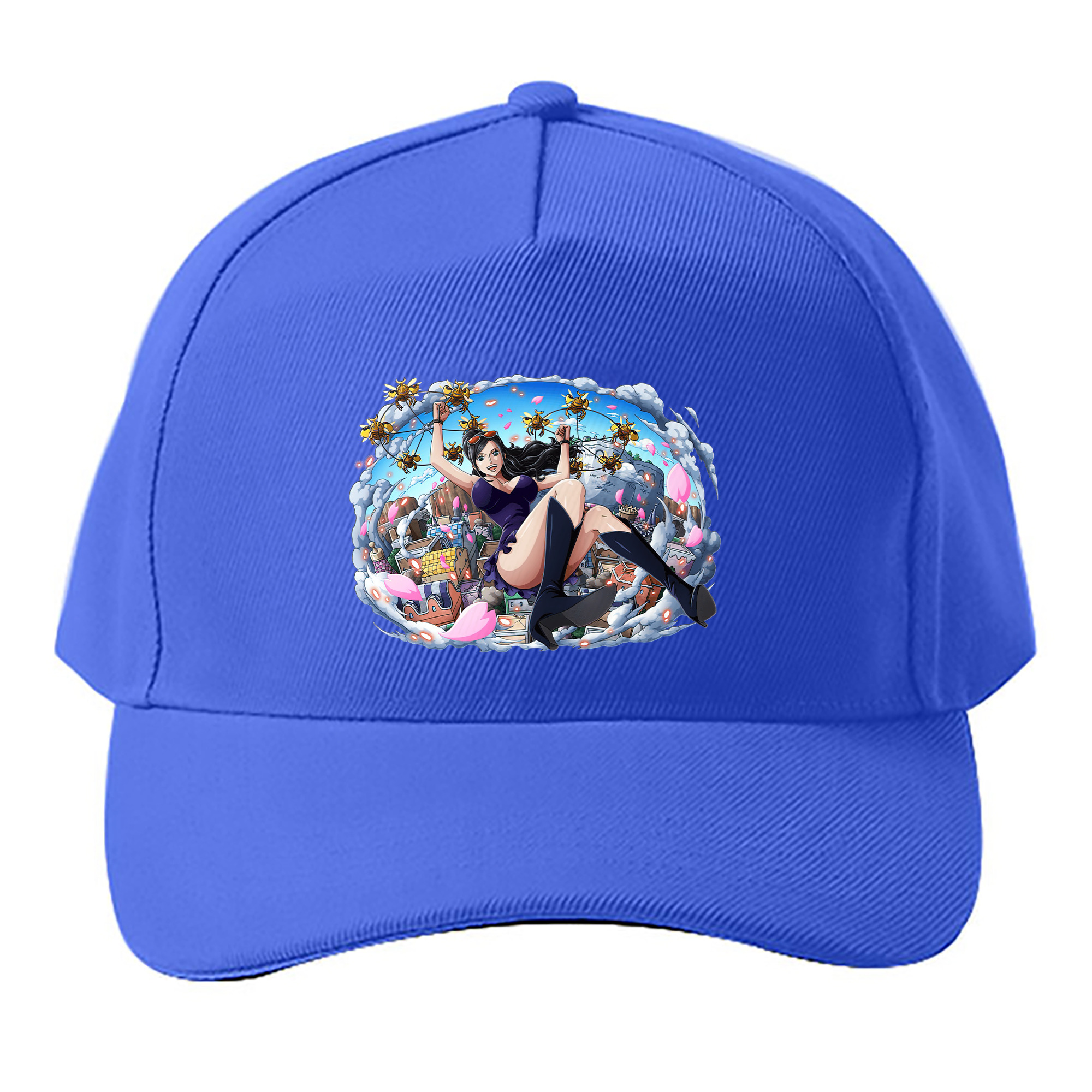 （画像用） ワンピース ニコ・ロビン ONE PIECE Nico Robin ベースボールキャップ 綿100％ 男女兼用 帽子 スポーツ